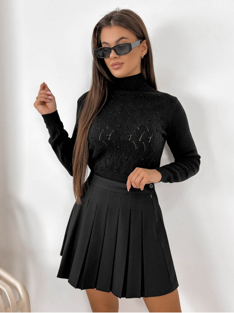 SWETER IVRY CZARNY