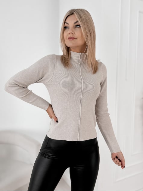 SWETER LUNEVI BEŻOWY