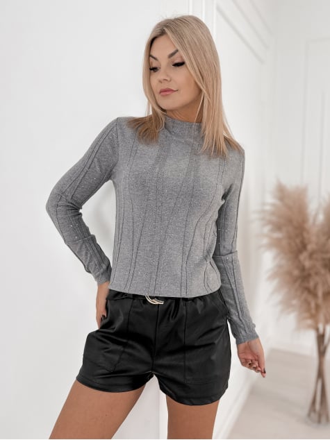 SWETER VENDOS SZARY