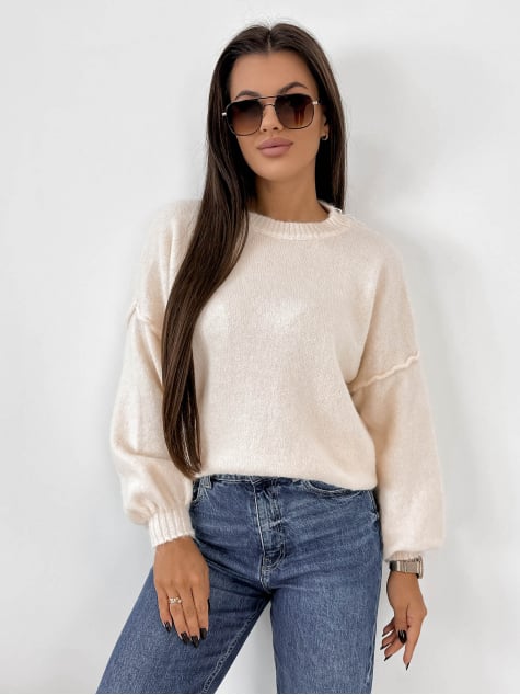 SWETER AURAY ECRU