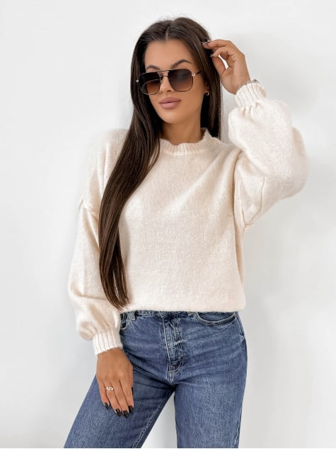SWETER AURAY ECRU