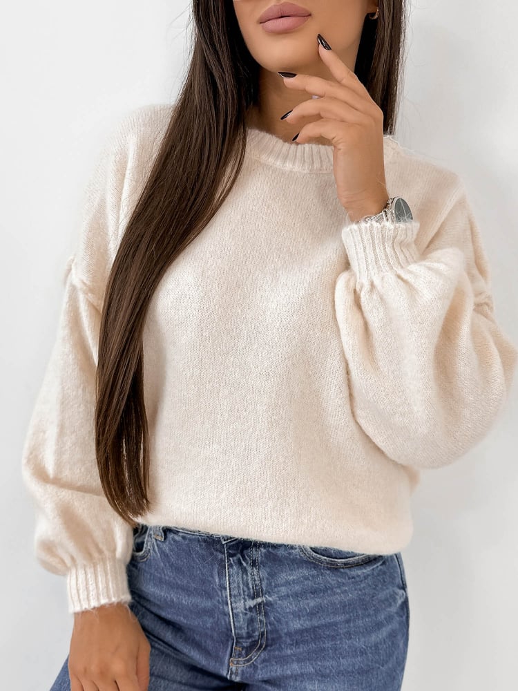 SWETER AURAY ECRU