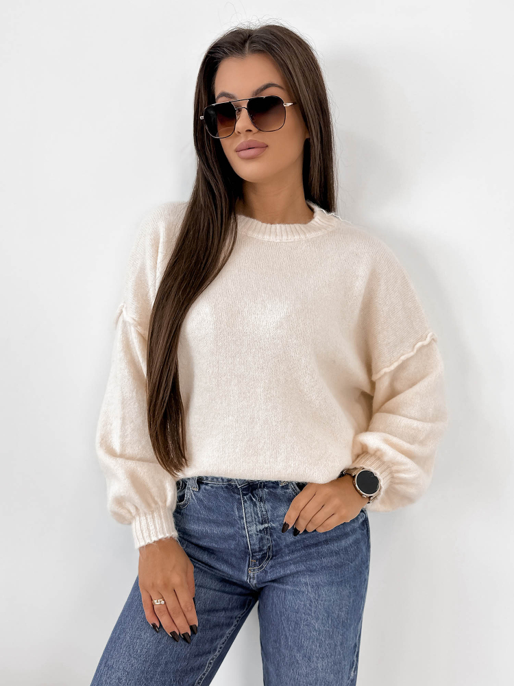 SWETER AURAY ECRU