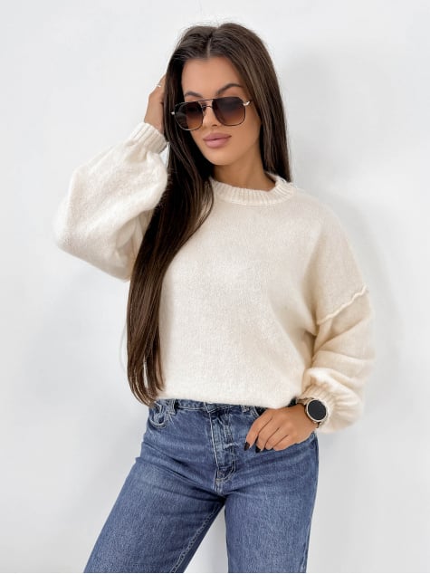 SWETER AURAY ECRU