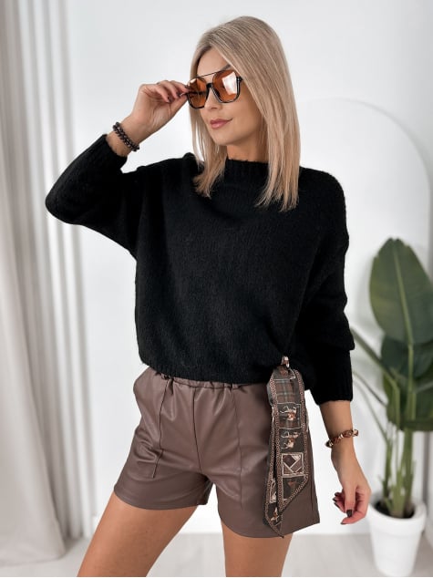 SWETER ROYAN CZARNY