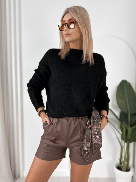 SWETER ROYAN CZARNY