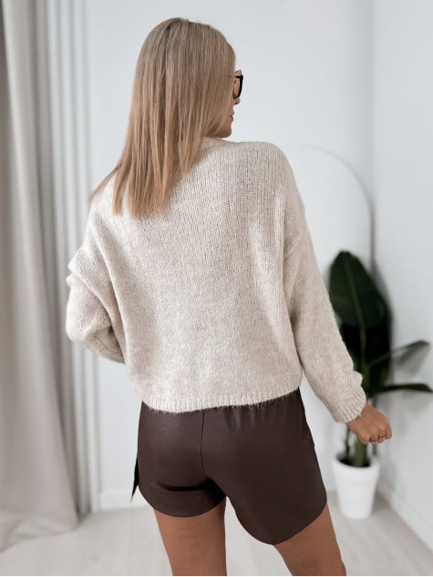 SWETER ROYAN BEŻOWY