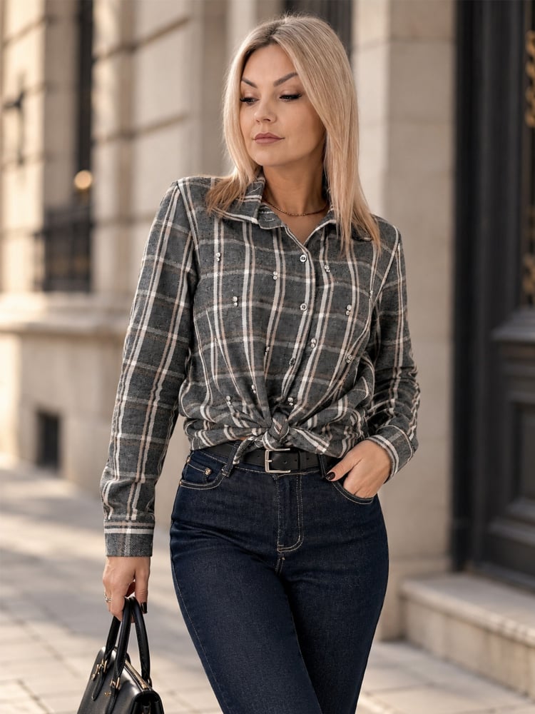KOSZULA BRIATO SZARA