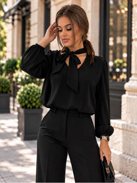 BLUZKA VIGNY CZARNA