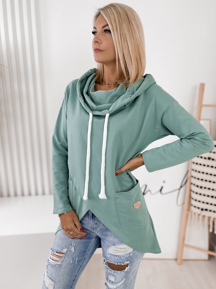 BLUZA SPECIAL MIĘTOWA