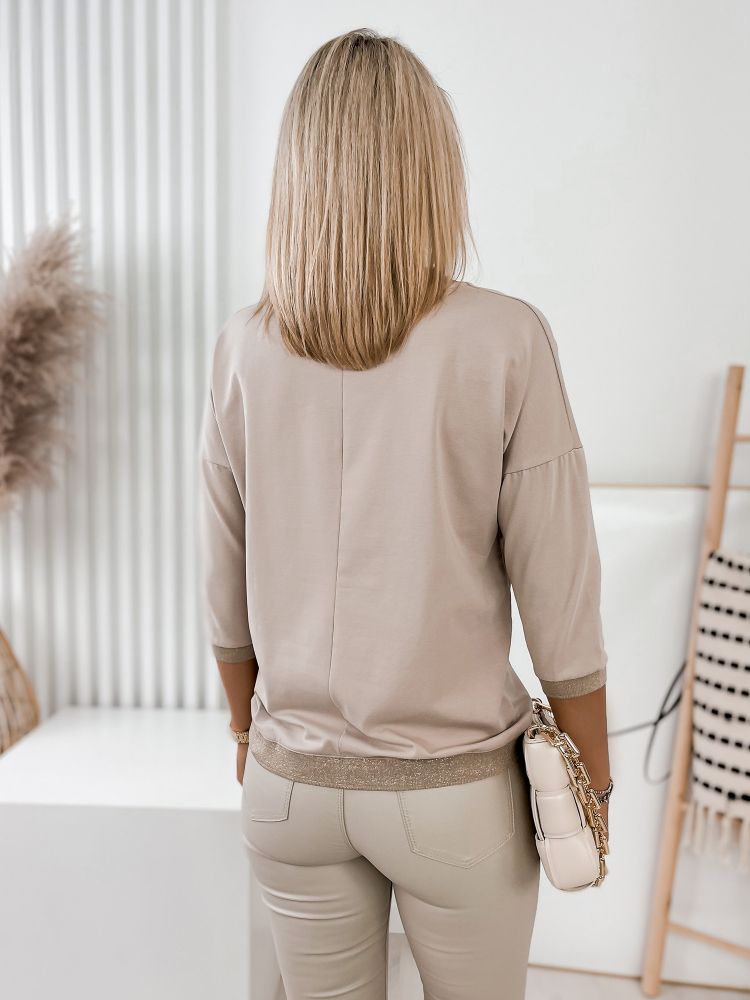 BLUZKA ROSSIE BEŻOWA