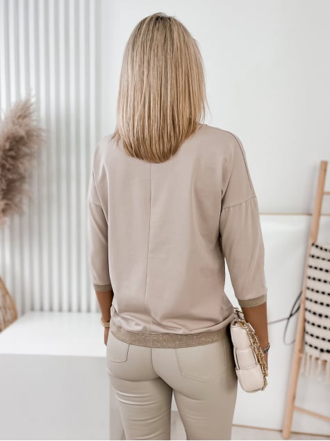 BLUZKA ROSSIE BEŻOWA