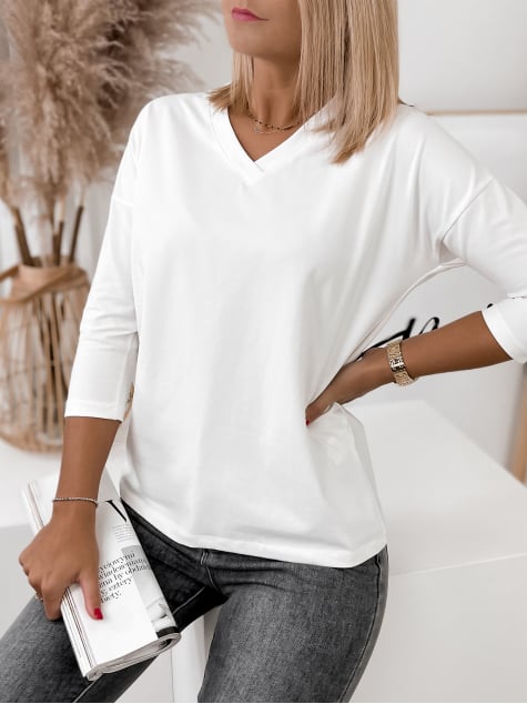 BLUZKA SHANDON BIAŁA