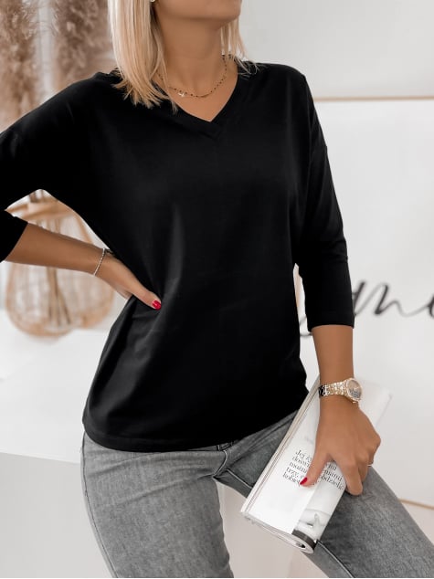 BLUZKA SHANDON CZARNA