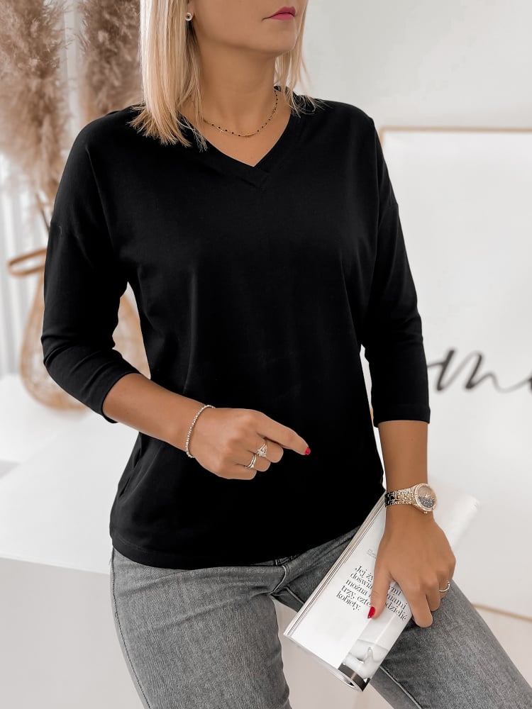 BLUZKA SHANDON CZARNA