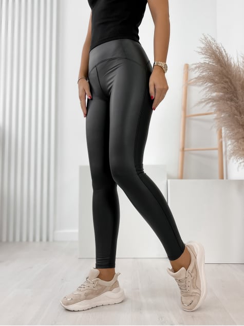 LEGGINSY SABRINA CZARNE