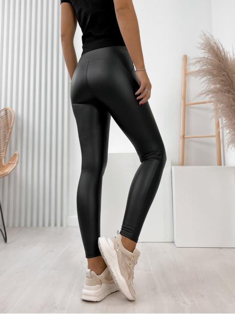 LEGGINSY SABRINA CZARNE