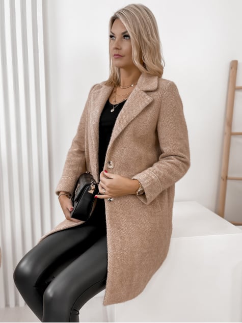 PŁASZCZ NOAH KARMELOWY