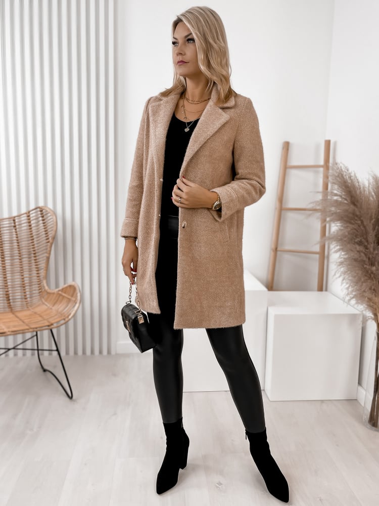 PŁASZCZ NOAH KARMELOWY