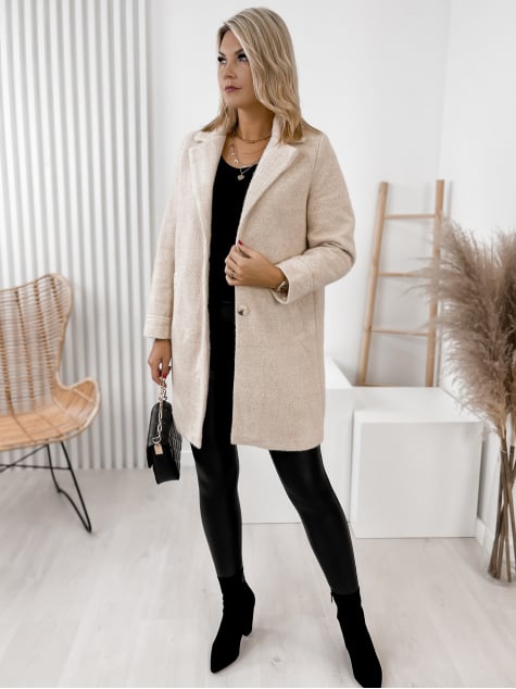 PŁASZCZ NOAH BEŻOWY