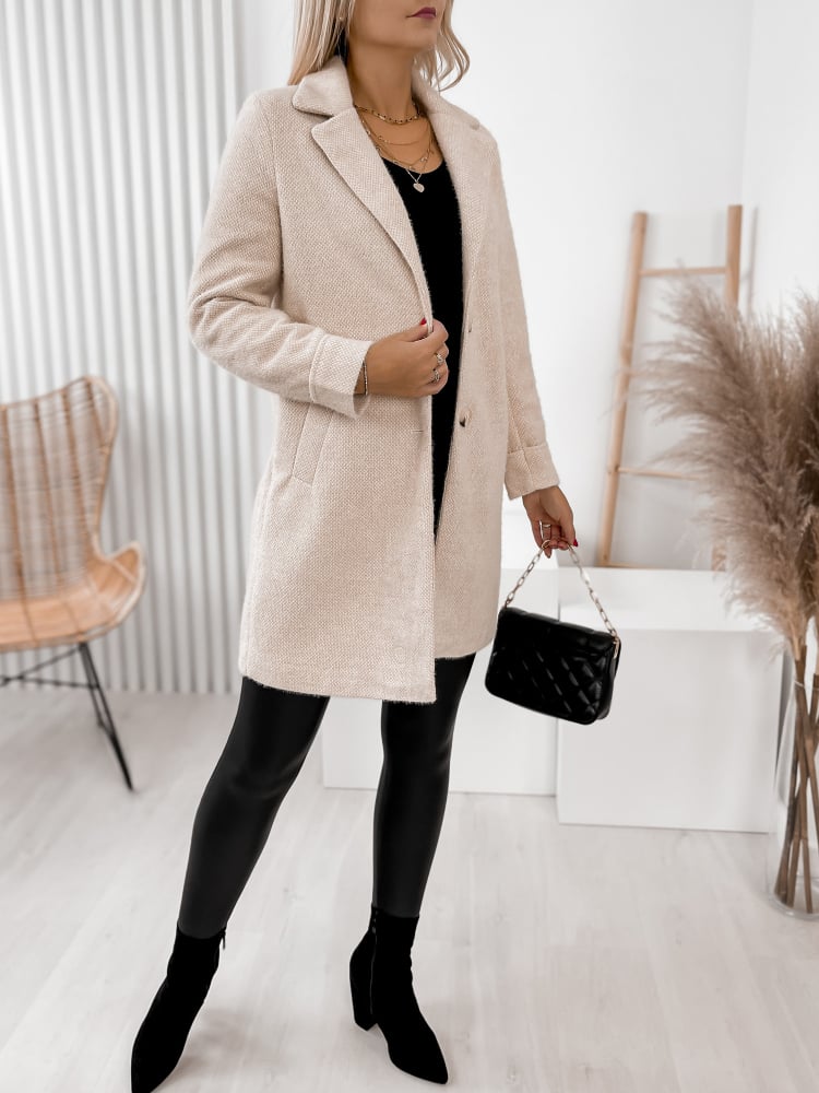 PŁASZCZ NOAH BEŻOWY