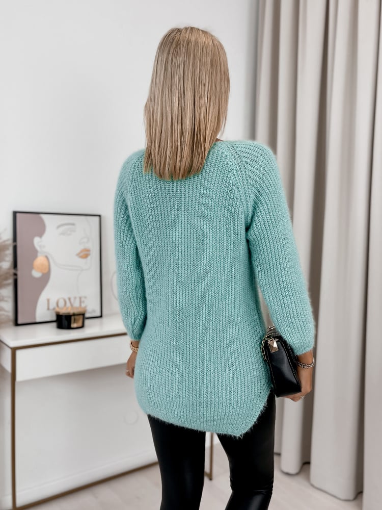 SWETER VICTORIA MIĘTOWY