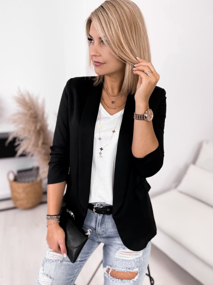 ŻAKIET KAPRI CZARNY