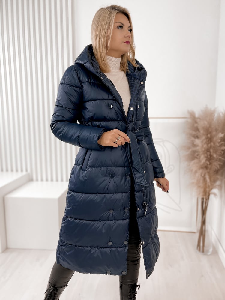 KURTKA DWUSTRONNA SONIA GRANATOWA