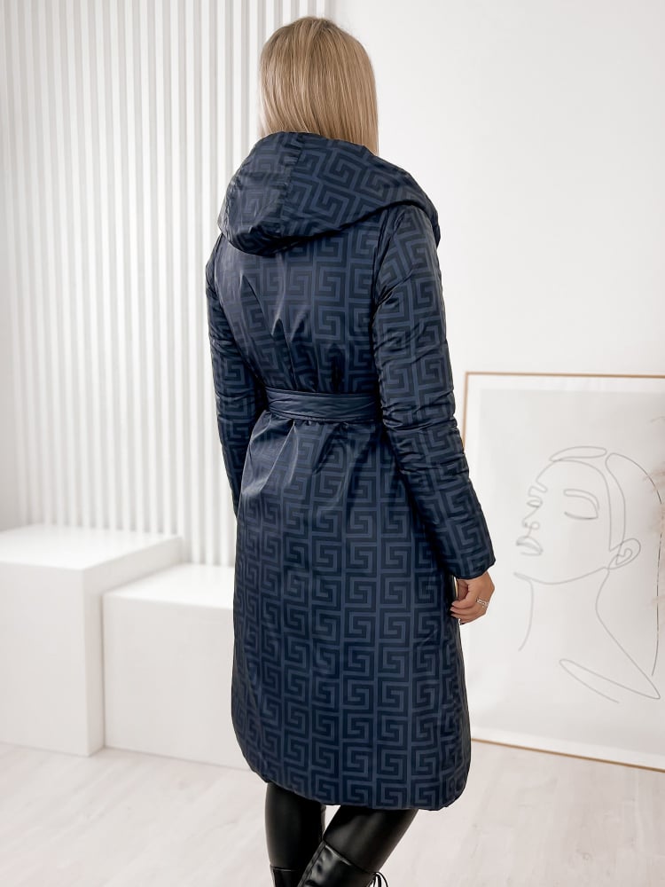 KURTKA DWUSTRONNA SONIA GRANATOWA