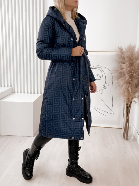 KURTKA DWUSTRONNA SONIA GRANATOWA