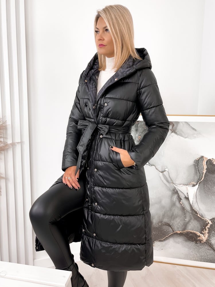 KURTKA DWUSTRONNA SONIA CZARNA