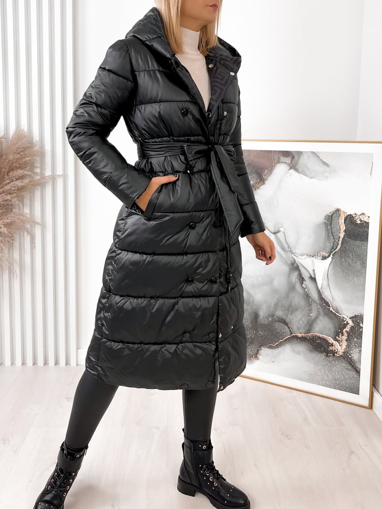 KURTKA DWUSTRONNA SONIA CZARNA