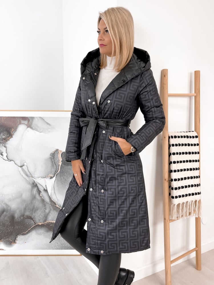 KURTKA DWUSTRONNA SONIA CZARNA