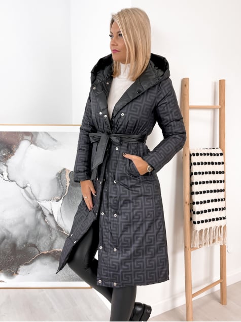 KURTKA DWUSTRONNA SONIA CZARNA