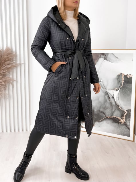 KURTKA DWUSTRONNA SONIA CZARNA