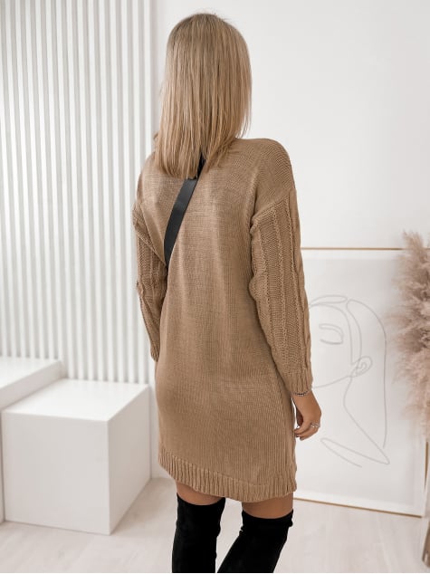 SUKIENKA JAZIN KARMELOWA