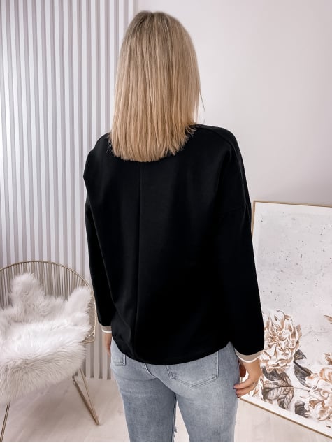 BLUZKA TRIPOLI CZARNA