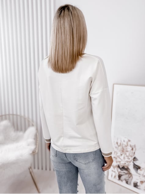 BLUZKA TRIPOLI ECRU