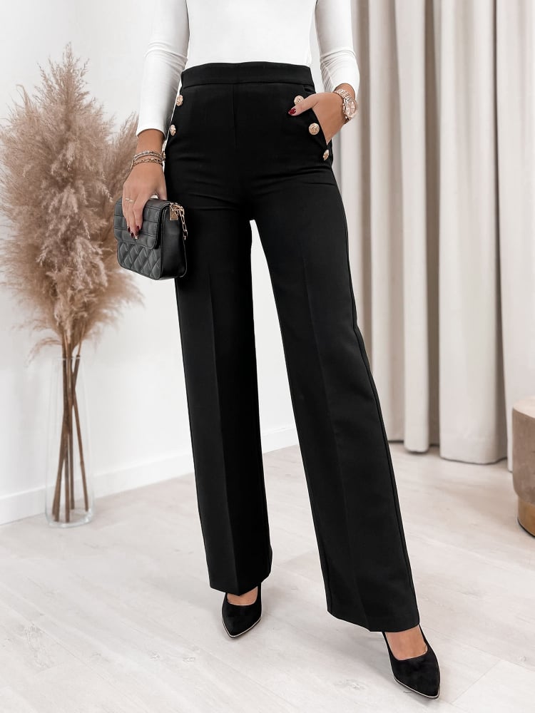 SPODNIE ALLOFA CZARNE