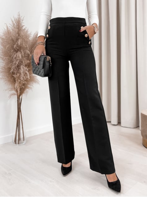 SPODNIE ALLOFA CZARNE