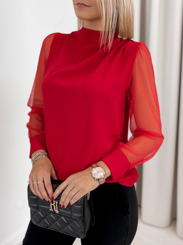 BLUZKA ALSA CZERWONA