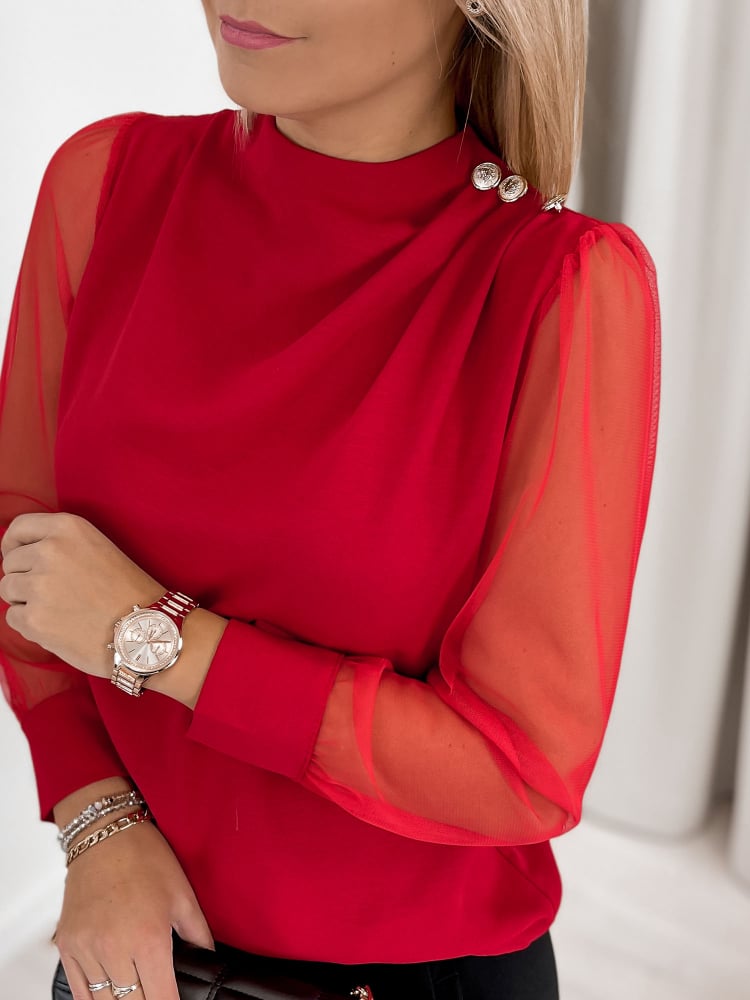 BLUZKA ALSA CZERWONA