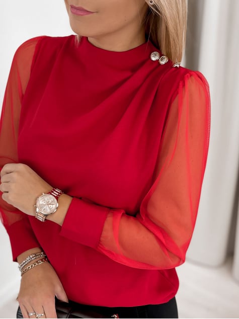 BLUZKA ALSA CZERWONA