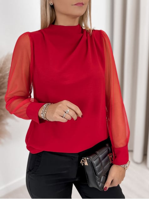 BLUZKA ALSA CZERWONA