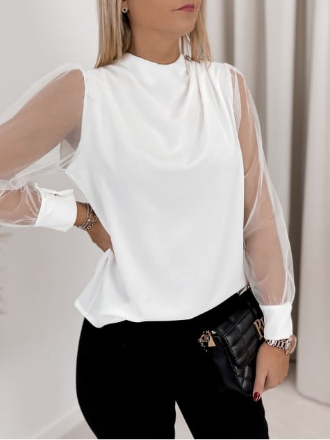BLUZKA ALSA BIAŁA