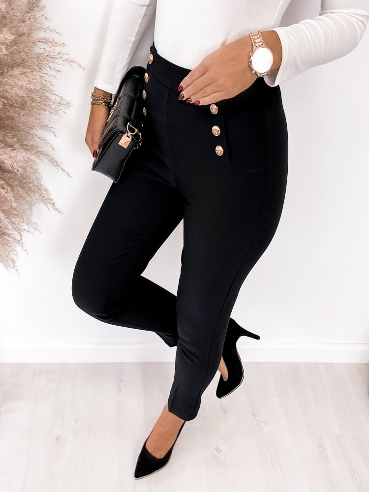 SPODNIE TERWA CZARNE