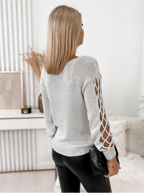 SWETER LIVADIA SREBRNY