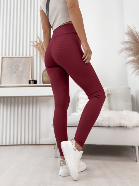 LEGGINSY PRĄŻKOWANE PRIVER BORDOWE