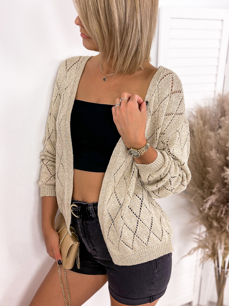 KARDIGAN EAGLE ZŁOTY