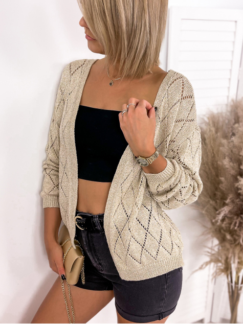 KARDIGAN EAGLE ZŁOTY